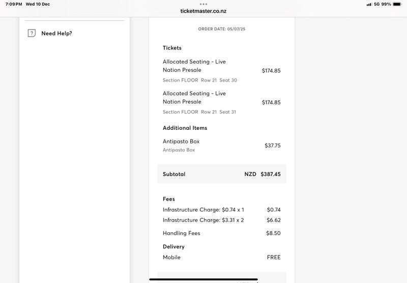 2 x seated Jason Aldean Concert Tickets 19 Feb 202664685153274626111