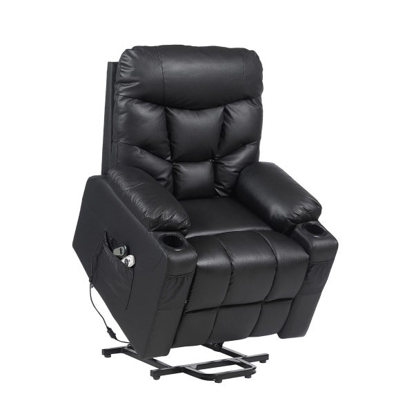 Electric Recliner Chair Massage Heated Lift Lounge Sofa Carousel 11