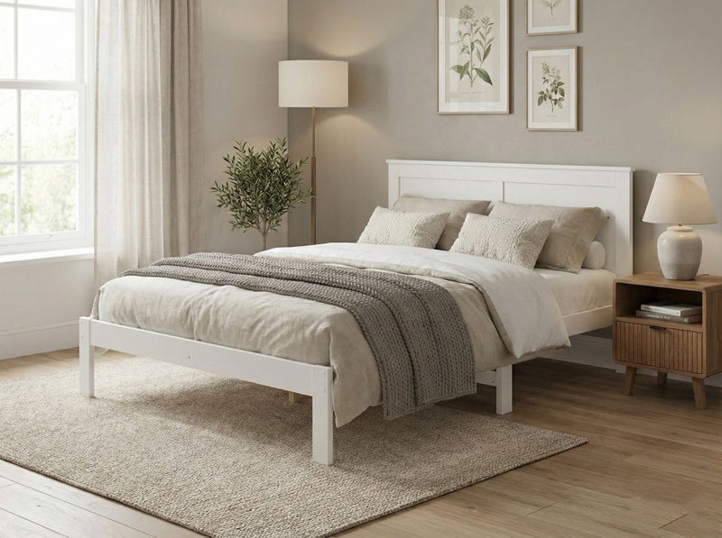 'Metro' Solid Pine Bed Frame Double429776562480762882