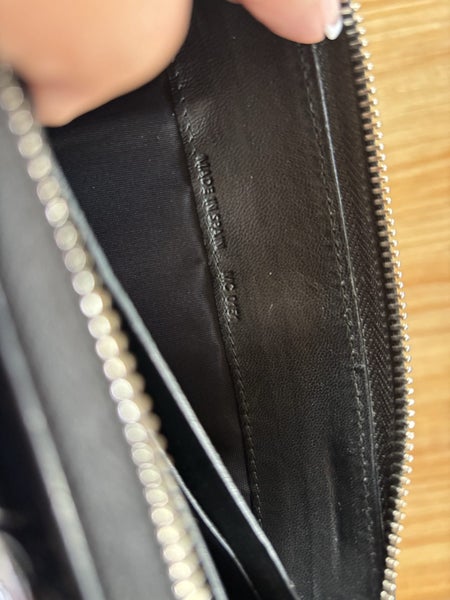 Christian Dior Patent Cannage Zip Wallet – Black64686493460866114