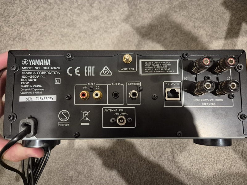 Yamaha Network Stereo CRX-N470 w/speakers Carousel 3