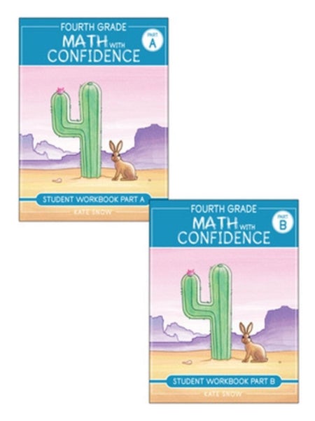 Fourth Grade Math with Confidence Student Workbook Bundle by Shane Klink - Paper Carousel 1