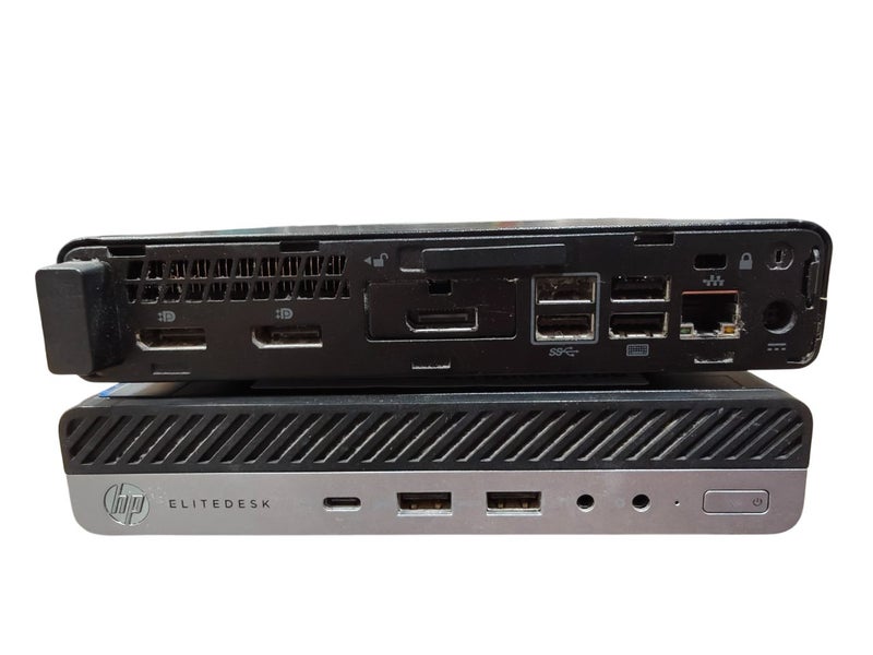 HP EliteDesk 800 G3 Intel i5-7500T CPU @ 2.70GHz 16GB DDR4 120GB WIN 11 PRO Carousel 2