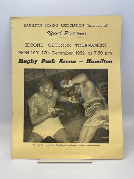 Second Outdoor Tournament 17 Dec 1962, Rugby Park Arena, Hamilton by unknown64821370987777110