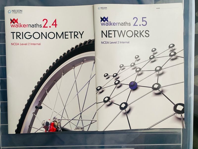 NCEA level 1- 4 internal walkemaths and scipad books 7 for $15 Carousel 5