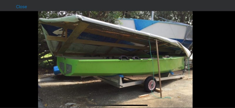 Javelin sailing dinghy Carousel 2