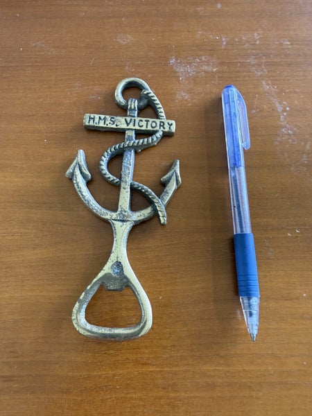 “H.M.S” Souvenir Brass Bottle Opener Carousel 4