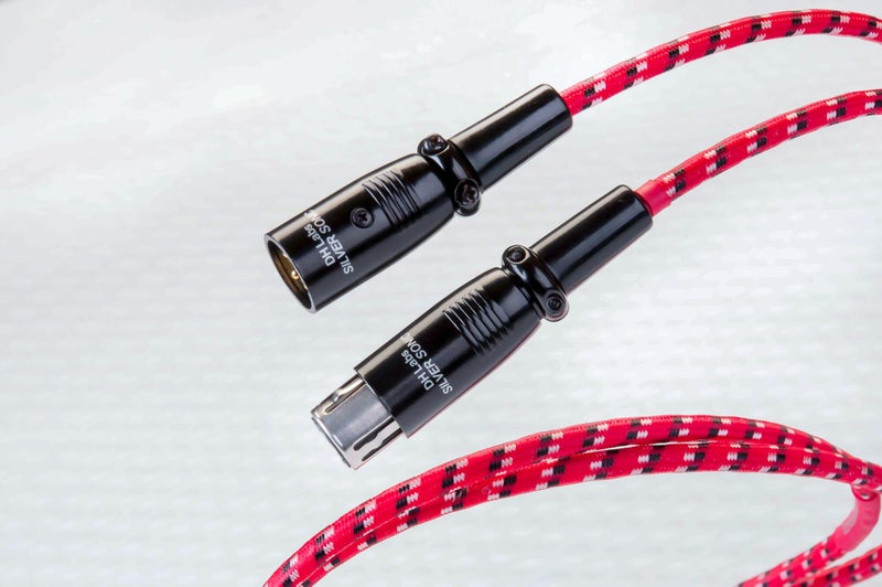 DH Labs REVELATION - Solid Silver 1m XLR Demo Sale list $1700 Carousel 1