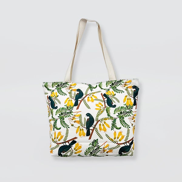 New Zealand Themed Zip Tote Bags Carousel 1