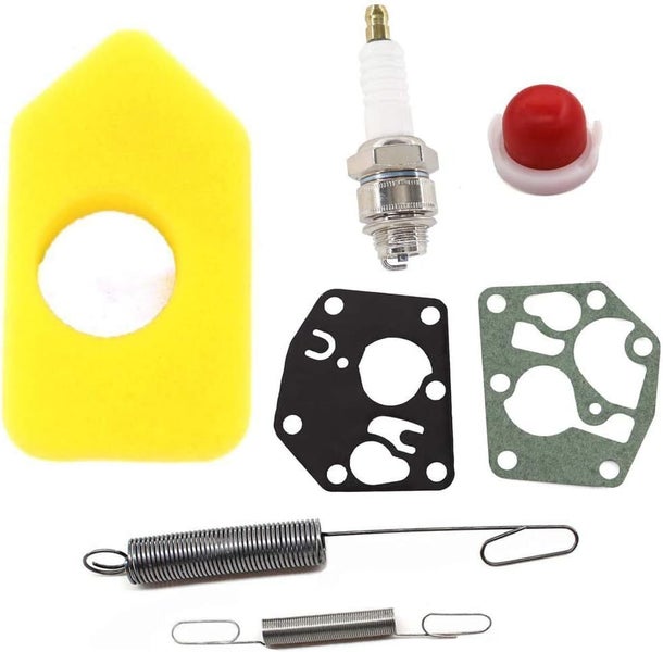 Carburetor Diaphragm Gasket Air Filter for Briggs Stratton 495770 795083 698369 Carousel 1