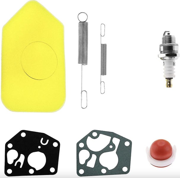 Carburetor Diaphragm Gasket Air Filter for Briggs Stratton 495770 795083 698369 Carousel 3