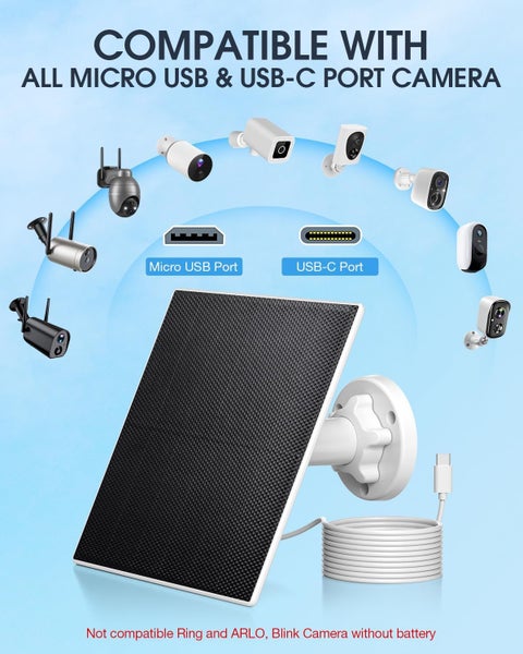 Solar Panel for Security Camera Sale Sale Carousel 2