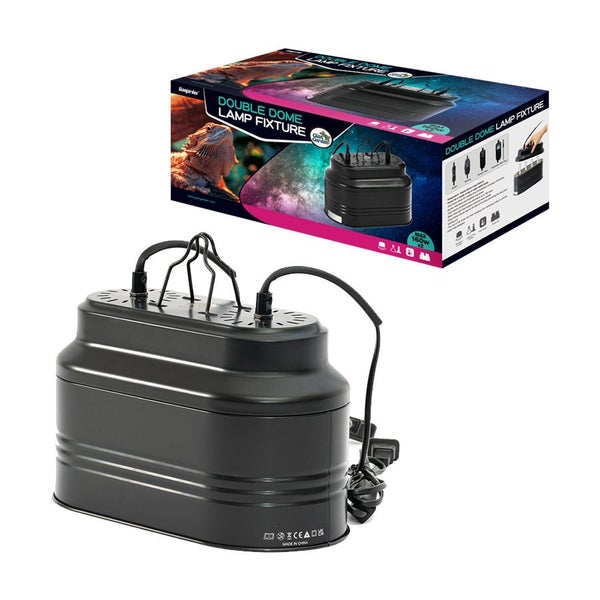 Dual Deep Dome Reptile Lamp Fixture on Afterpay64773800494850111