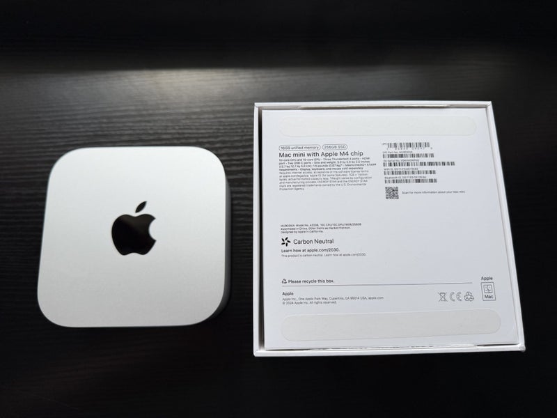 Apple M4 Mac Mini 256gb 16gb ram Carousel 5