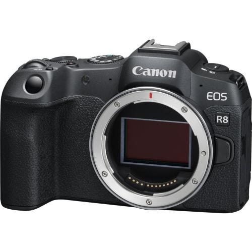 Canon EOS R8 Mirrorless Camera (Body Only) 24.2MP Full-Frame CMOS Sensor - 4K60p Carousel 1