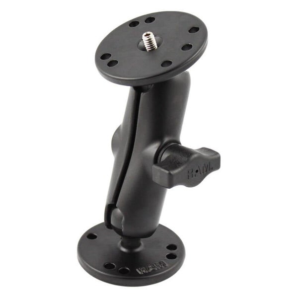 RAM Camera Mount (1/4"-20 Male Thread) - Medium Arm & Round Base Carousel 1