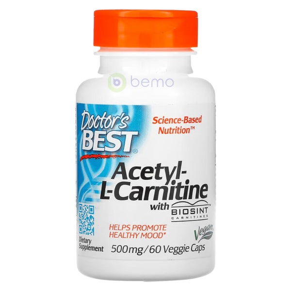 Doctor's Best, Acetyl L-Carnitine, 500mg, 60 Caps Carousel 1