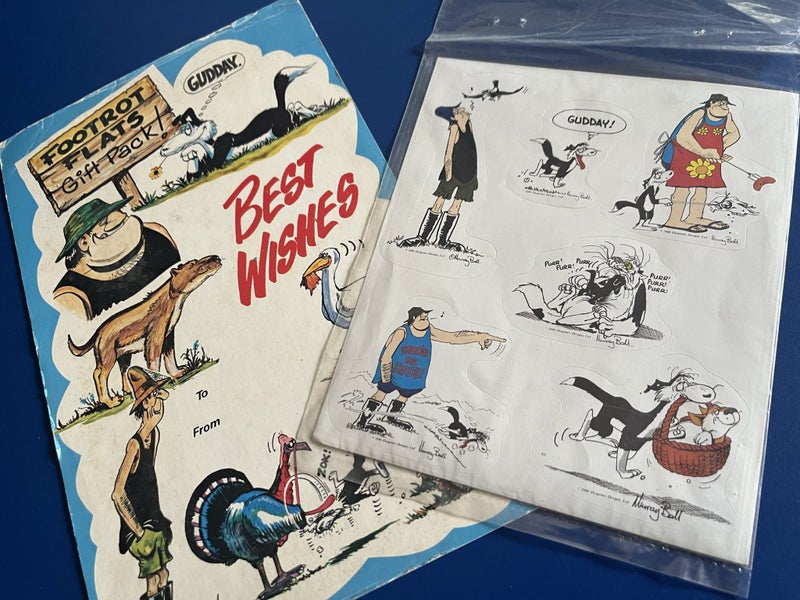 Footrot Flats stickers Carousel 1