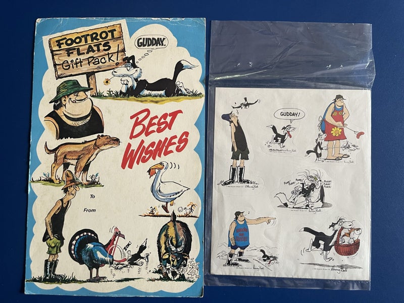 Footrot Flats stickers Carousel 2