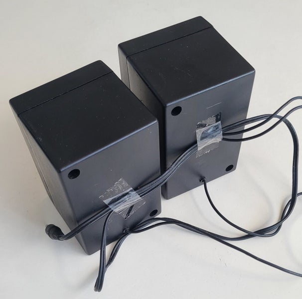 Vintage Uni-Tone Speakers J-300 Walkman Discman Retro Stereo Carousel 2