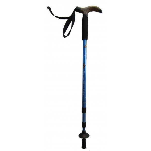 Rocky Mountain Adjustable Hiking Pole T Handle Navy Carousel 1