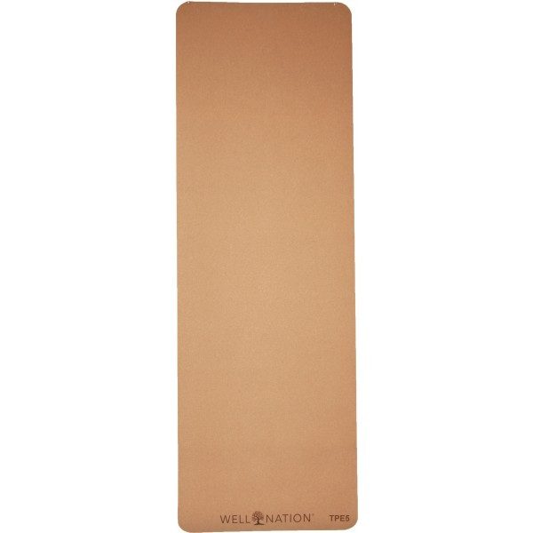 Well Nation Cork/TPE Yoga Mat 5mm Carousel 1