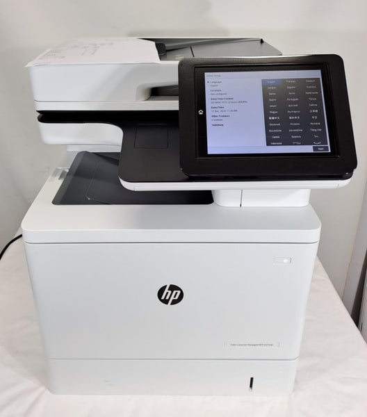 HP Color LaserJet MFP E57540dn Managed Printer (1) Carousel 1
