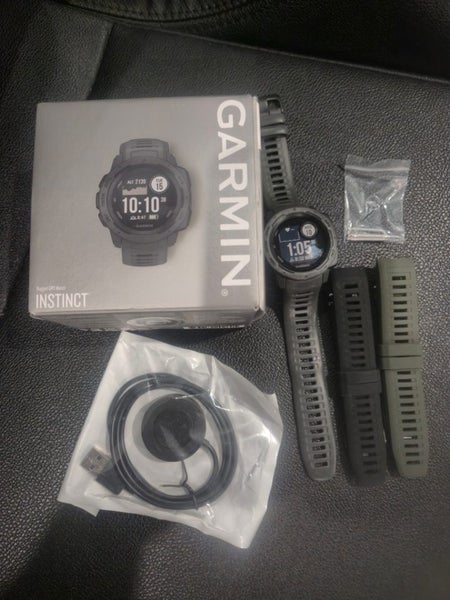 Garmin Instinct GPS Multisport Triathlon All Activity Indoor Outdoor Dry/Wet Use Carousel 1