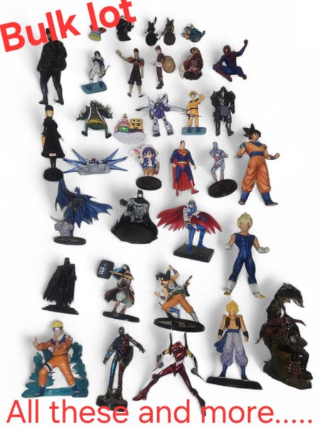 Bulk Lot of 43 Collectible Action Figures.64692967152897110