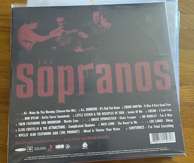 Sopranos- Music From the Original HBO Series - Soundtrack - 2xVinyl - BRAND NEW Carousel 2