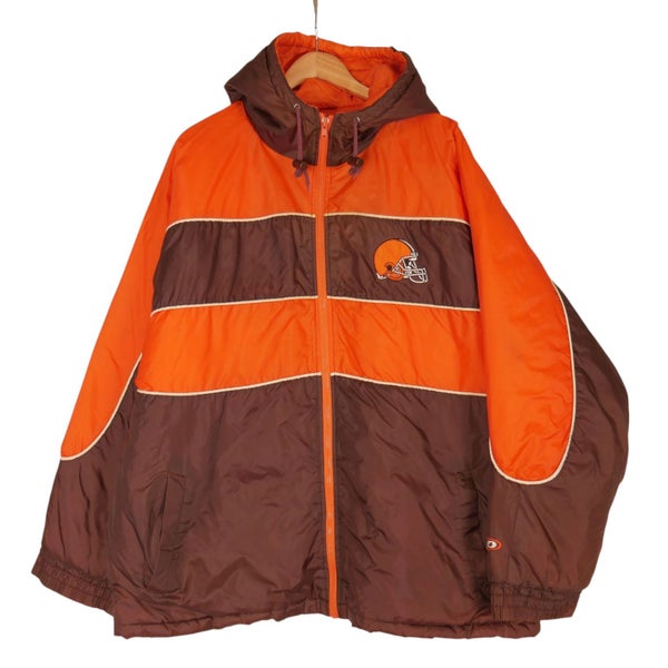 Vintage 90s NFL Cleveland Browns Starter Style Jacket XL Carousel 1