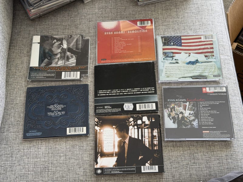 Ryan Adams (also some feat. The Cardinals) CD bundle/bulk x 7 Carousel 8