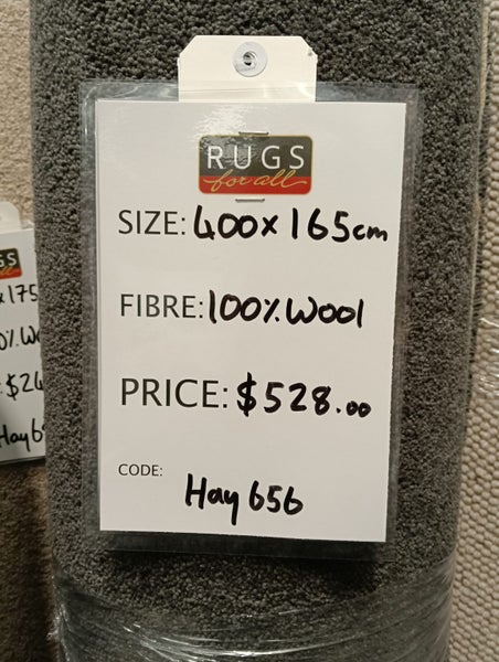 100% NZ Wool Carpet Mat | 400 x 165cm Carousel 1