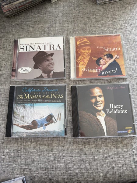 4 cd bundle / bulk frank Sinatra, harry belafonte, mamas and papas Carousel 1