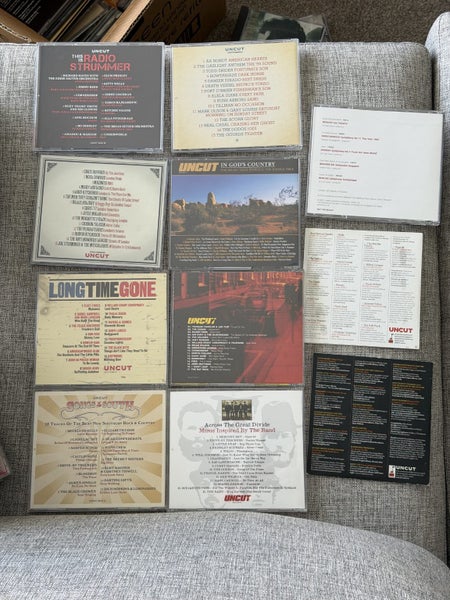 Uncut CD bundle x 10 + 1 HiFi News sampler CD Carousel 2