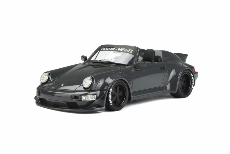 GT Spirit GT369 Porsche RWB Body Kit Convertible, Gray 1/18 Carousel 1