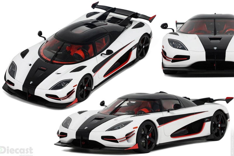 GT Spirit GT877 2015 Koenigsegg Agera RS - White 1/18 Carousel 4