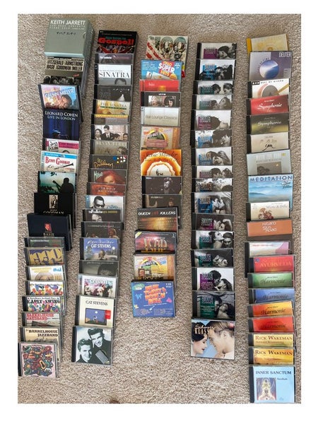 *Massive Music Collection: 135 CDs in Original Boxes!* Carousel 1