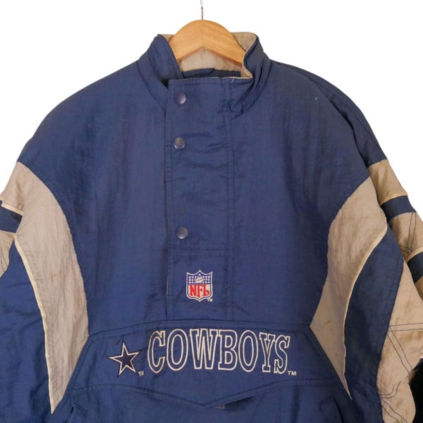 Vintage 90s NFL Dallas Cowboys Starter Puffer Jacket Large Carousel 2