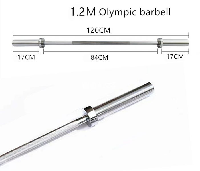 Olympic Barbell 1.2m 4FT Olympic Training Bar Carousel 2