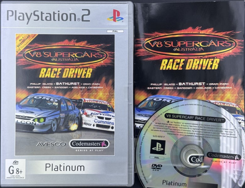 V8 Supercars Australia Race Driver - PS2 - PlayStation 2 Carousel 1