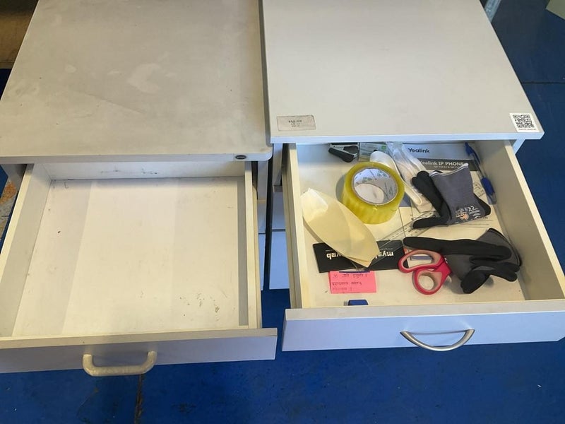 2x 3 Drawer Cabinents Carousel 2