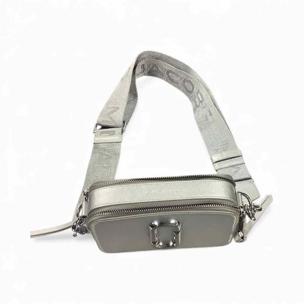 MARC JACOBS SNAPSHOT SILVER DESIGNER BAG Carousel 2
