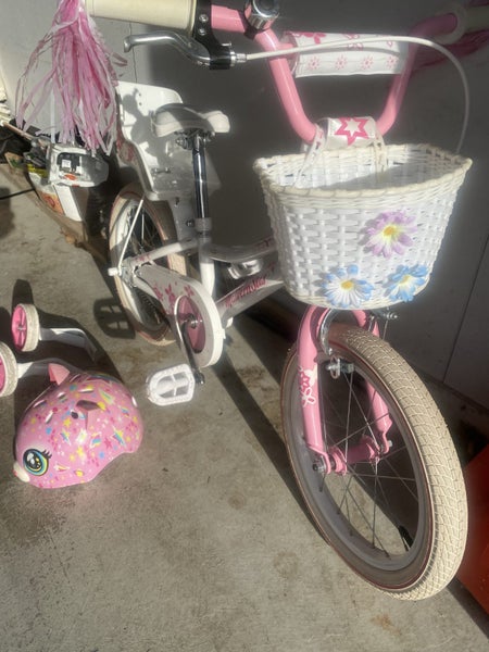 14" Kids bike "Malvern Star" + Helmet, Trainer wheels, Basket, Toy Seat64694355725953111