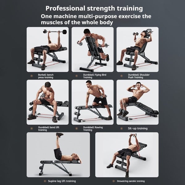 Adjustable Heavy-Duty Weight Bench Carousel 11