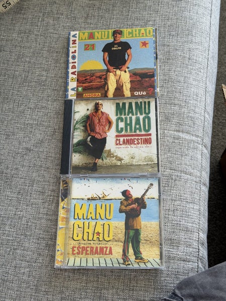 Manu Chao 3x CD bundle / bulk Carousel 1