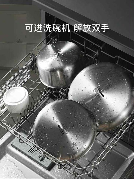 Titanium Carote 6-Piece Cookware Set - Colour: Stainless Steel Carousel 5