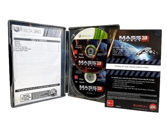 Mass Effect 3 N7 BOXED COLLECTOR'S STEEL EDITION (Xbox 360) *MINT COMPLETE* Carousel 15