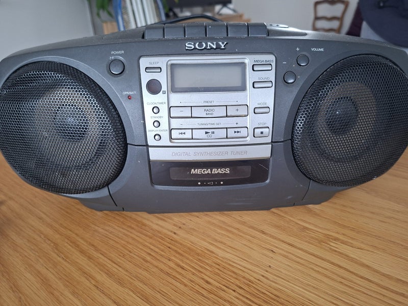 Sony CD Radio Cassette late 1990s Carousel 1