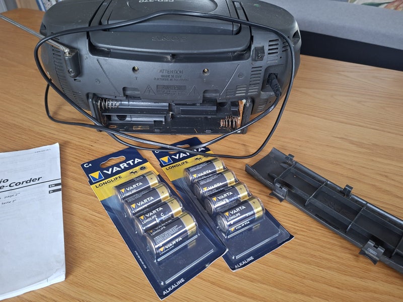 Sony CD Radio Cassette late 1990s Carousel 3